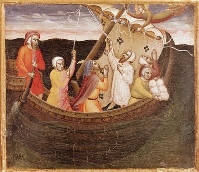 St. Fina Saving the Fishermen by Lorenzo di Niccolò